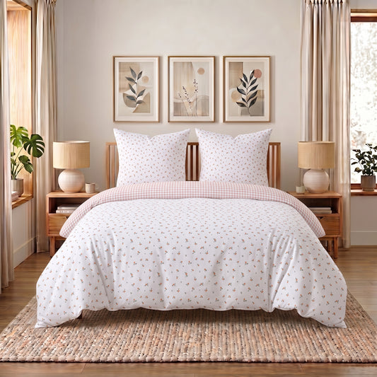 Bettwäsche Poem, Reißverschluss, 80x80 cm Kissenbezug, Polycotton – Bild 1
