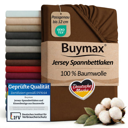 Topper Jersey Spannbettlaken 200x200 cm – Bild 79