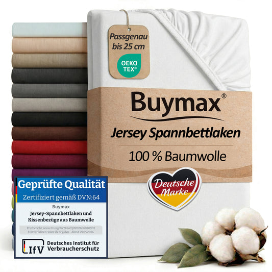 Jersey Spannbettlaken 80x200 cm – Bild 1