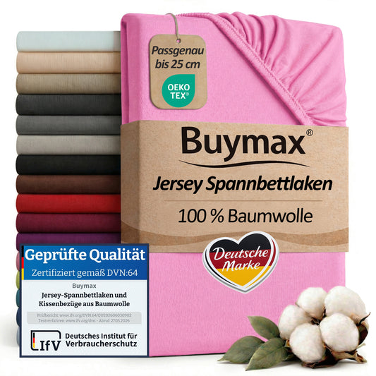 Jersey Spannbettlaken 160x200 cm – Bild 9