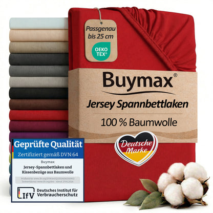 Jersey Spannbettlaken 140x200 cm – Bild 68