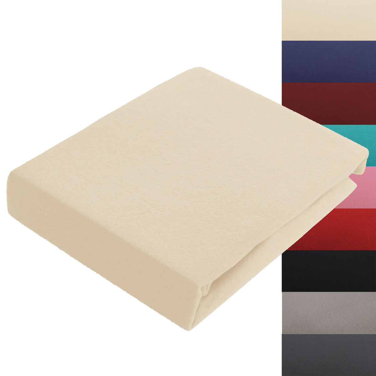 Thermo Fleece Spannbettlaken – Bild 4
