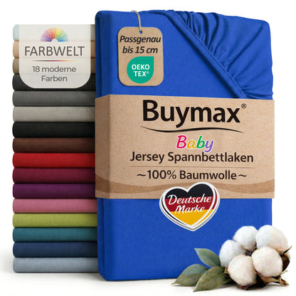 Jersey Spannbettlaken 70x140 cm – Bild 28