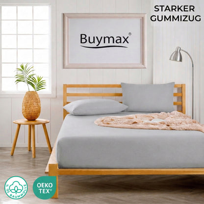 Premium Boxspringbett Spannbettlaken 180x200–200x220 cm – Bild 2
