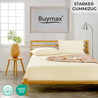 Premium Boxspringbett Spannbettlaken 180x200–200x220 cm – Bild 30