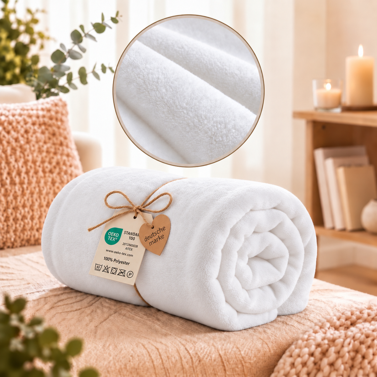 Kuscheldecke, Fleece, 150x200, 220x240, 230x270 cm – Bild 18