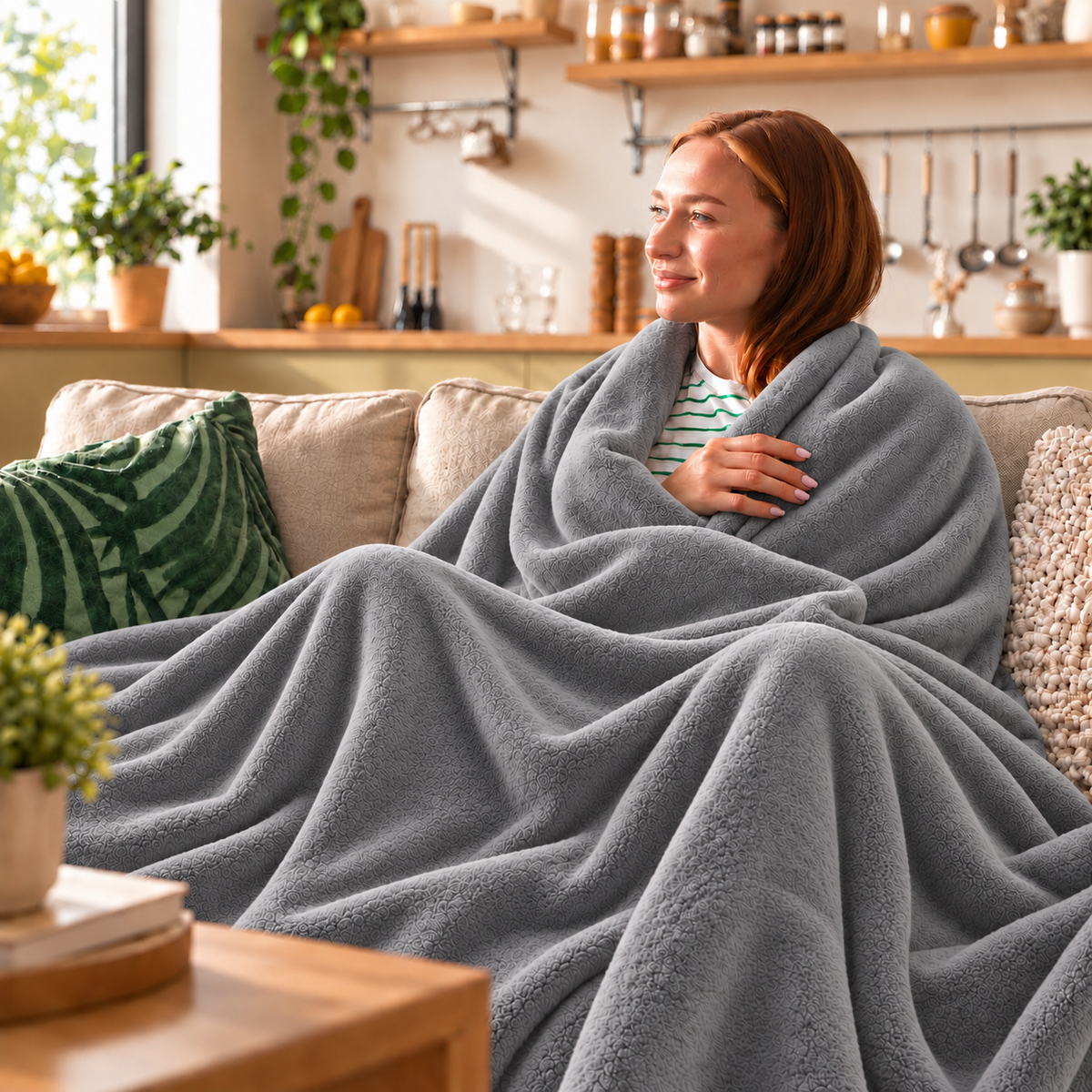 Kuscheldecke, Fleece, 150x200, 220x240, 230x270 cm – Bild 15