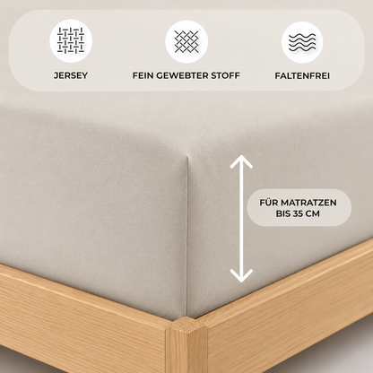 Premium Boxspringbett Spannbettlaken 180x200–200x220 cm – Bild 26