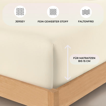 Jersey Spannbettlaken 60x120 cm – Bild 76