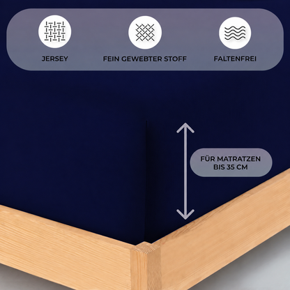 Premium Boxspringbett Spannbettlaken 140x200–160x220 cm – Bild 36