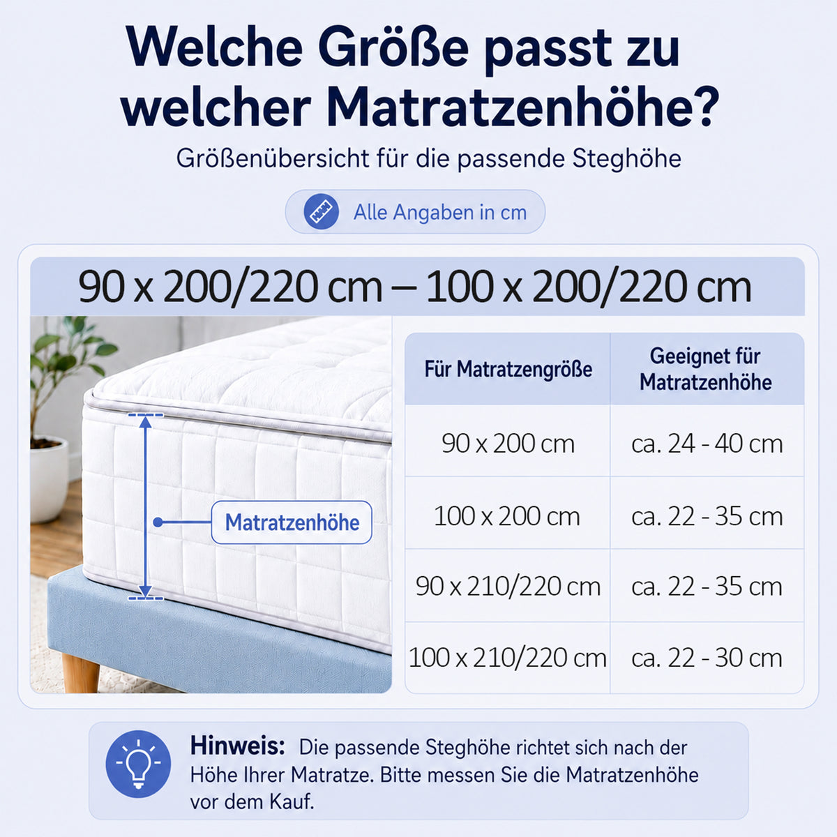 Boxspringbett Spannbettlaken 180x200–200x220 cm – Bild 4