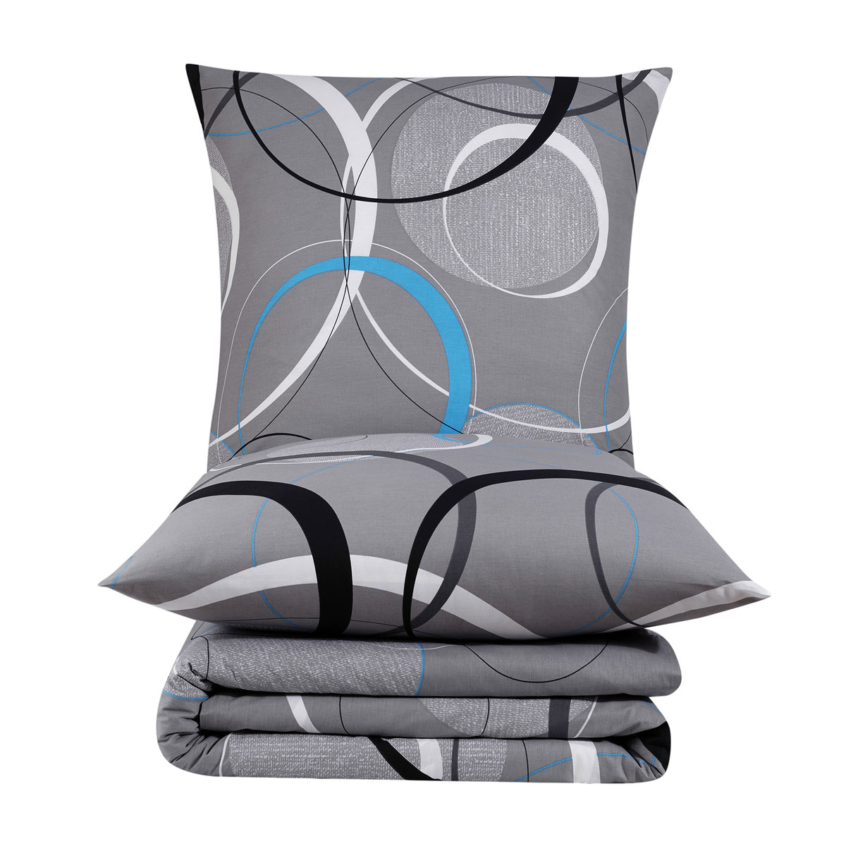 Bettwäsche Biber Wave Grey 