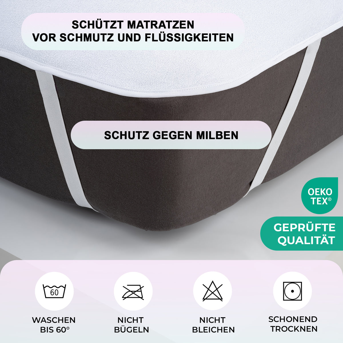 Buymax® Wasserdichter Matratzenschoner 