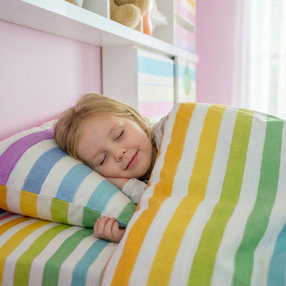 Regenbogen Bettwäsche für Kinder aus 100 % Baumwolle – 135x200 cm