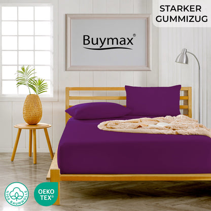 Topper Spannbettlaken 180x200 cm - Buymax