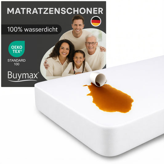 Matratzenschoner Rundumgummi, Wasserdicht – Bild 1