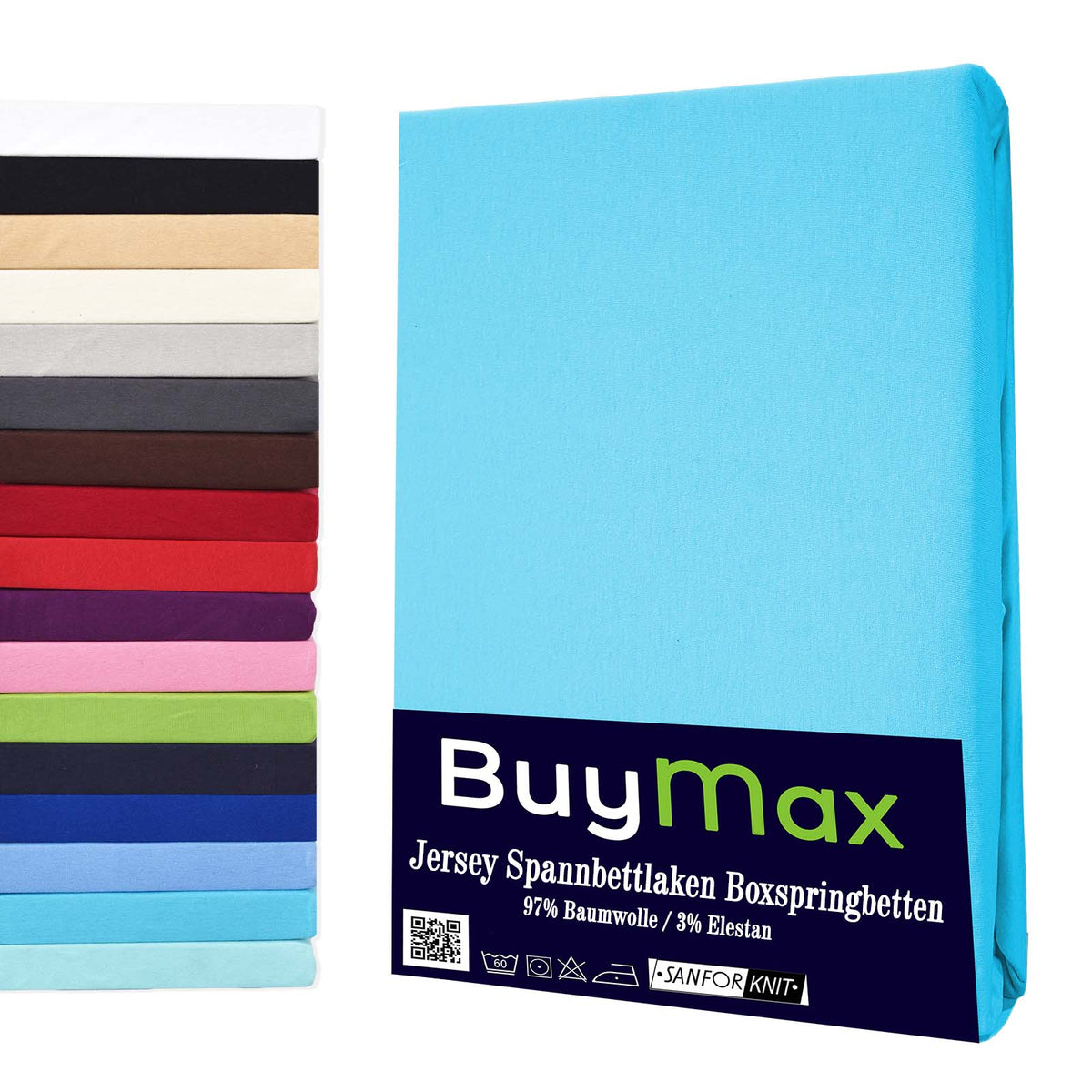 Türkis Wasserbett Spannbettlaken - Buymax